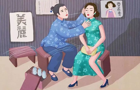 早期的脫毛方式，原來古人都是這樣脫毛的